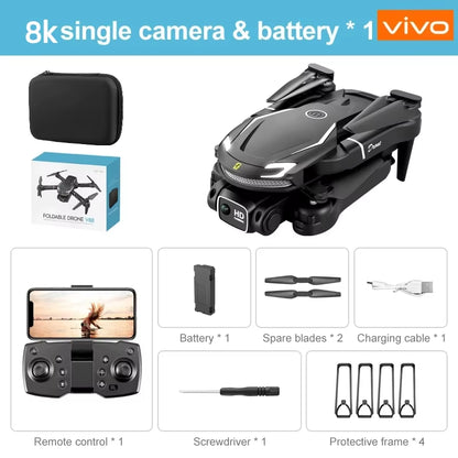 V88 Drone 8KHD 5G Professional HD Dual Camera Aerial Photography Remote Control Aircraft Quadcopter Toy UAV for XIAOMI
