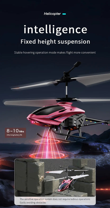 Rc Plane 2.5/3.5Ch Radio Control Helicopter Remote Control Airplane Mini Ufo Drone Aircraft Toy for Children Boy Birthday Gifts