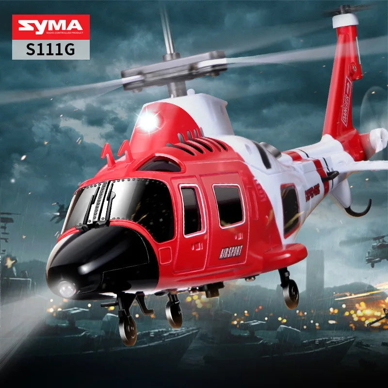 Original SYMA S109G Alloy Gunship Anti-Fall Remote Control Helicopter Children'S Remote Control Toy