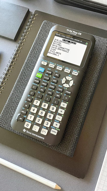 TI-84 plus CE Color Graphing Calculator, Black