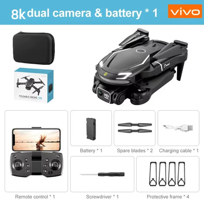 V88 Drone 8KHD 5G Professional HD Dual Camera Aerial Photography Remote Control Aircraft Quadcopter Toy UAV for XIAOMI