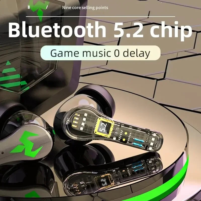 2025 N35 TWS Gaming Earphones Touch Wireless Headphones Bluetooth 300Mah Battery Long Standby Earbuds HIFI Waterproof Headset