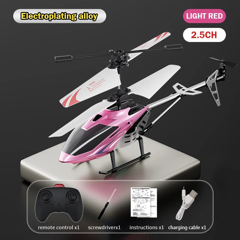 Rc Plane 2.5/3.5Ch Radio Control Helicopter Remote Control Airplane Mini Ufo Drone Aircraft Toy for Children Boy Birthday Gifts