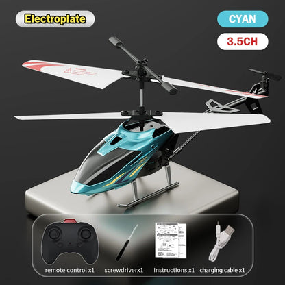 Rc Plane 2.5/3.5Ch Radio Control Helicopter Remote Control Airplane Mini Ufo Drone Aircraft Toy for Children Boy Birthday Gifts