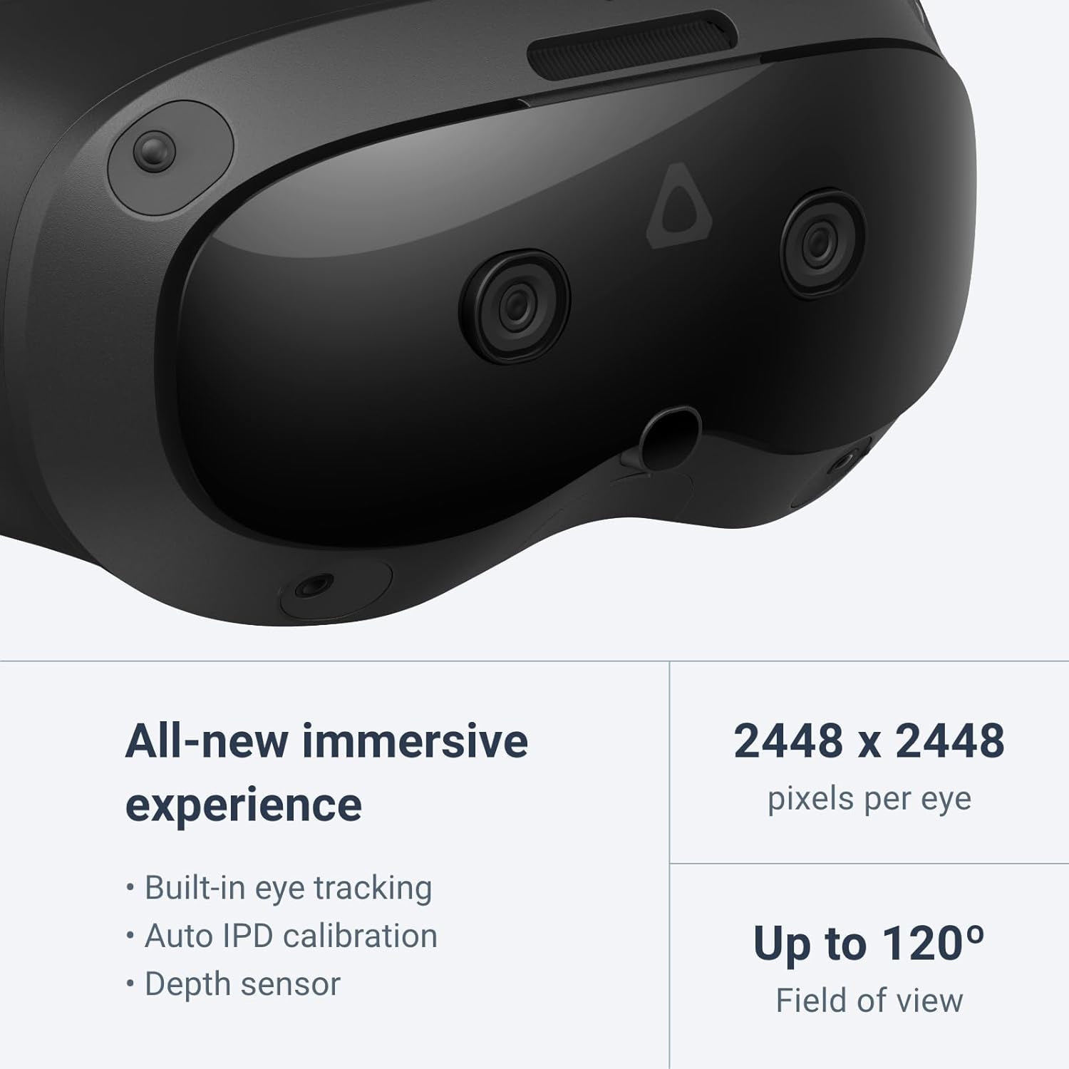 Vive Focus Vision — Mixed Reality and PC VR Headset + Controllers — Consumer Edition