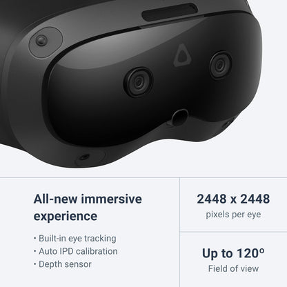 Vive Focus Vision — Mixed Reality and PC VR Headset + Controllers — Consumer Edition